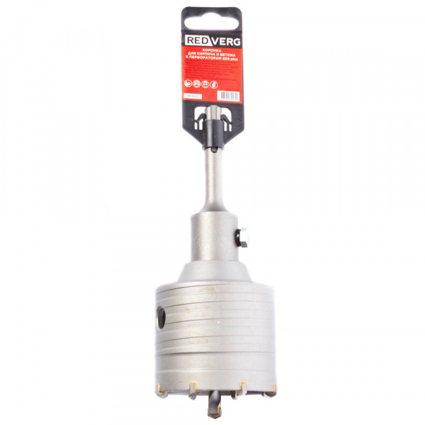Коронка SDS-plus REDVERG для кирпича и бетона 68 мм(400081)